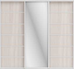 Комплект дверей СТИВ (ЗЕРКАЛОЛДСП) - изображение 2