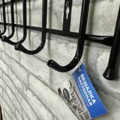 Вешалка открытая Вешалка настенная с полкой (арт. ВП6) - изображение 5