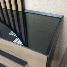 Тумба НЕАПОЛЬ; тумба с зеркалом правая (арт. ЛД 134.020), от набора мебели для прихожей - изображение 5