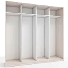 Корпус шкафа КОРПУС ШКАФА 2400*600*2300 ММ С АНТРЕСОЛЬНЫМИ ПОЛКАМИ - изображение 1