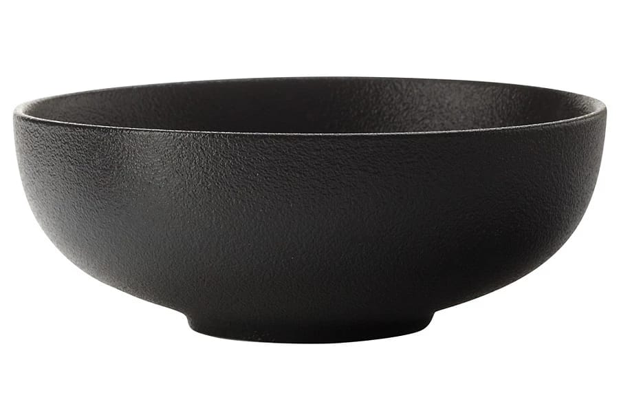 Салатник 15.5см, 0.5л  "Икра" (чёрная), норма - фото 1