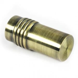 Наконечник "Цилиндр "Дорический",  D16мм, цв. "Латунь", норма - фото 1