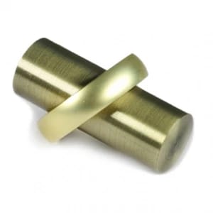 Наконечник "Цилиндр в кольце", D16мм, цв. "Матовый хром", норма - фото 1