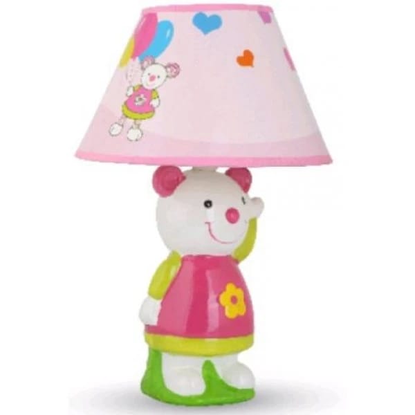 Светильник настольный CAMELION KD554 C89 (мишка E14 40W бел.), норма - фото 1