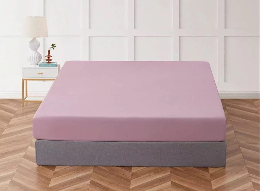 ПРОСТЫНЬ НА РЕЗИНКЕ 160X200+33  ARYA 2 СП. CAMINO ХЛОПКОВАЯ (РОЗОВЫЙ), норма - фото 3