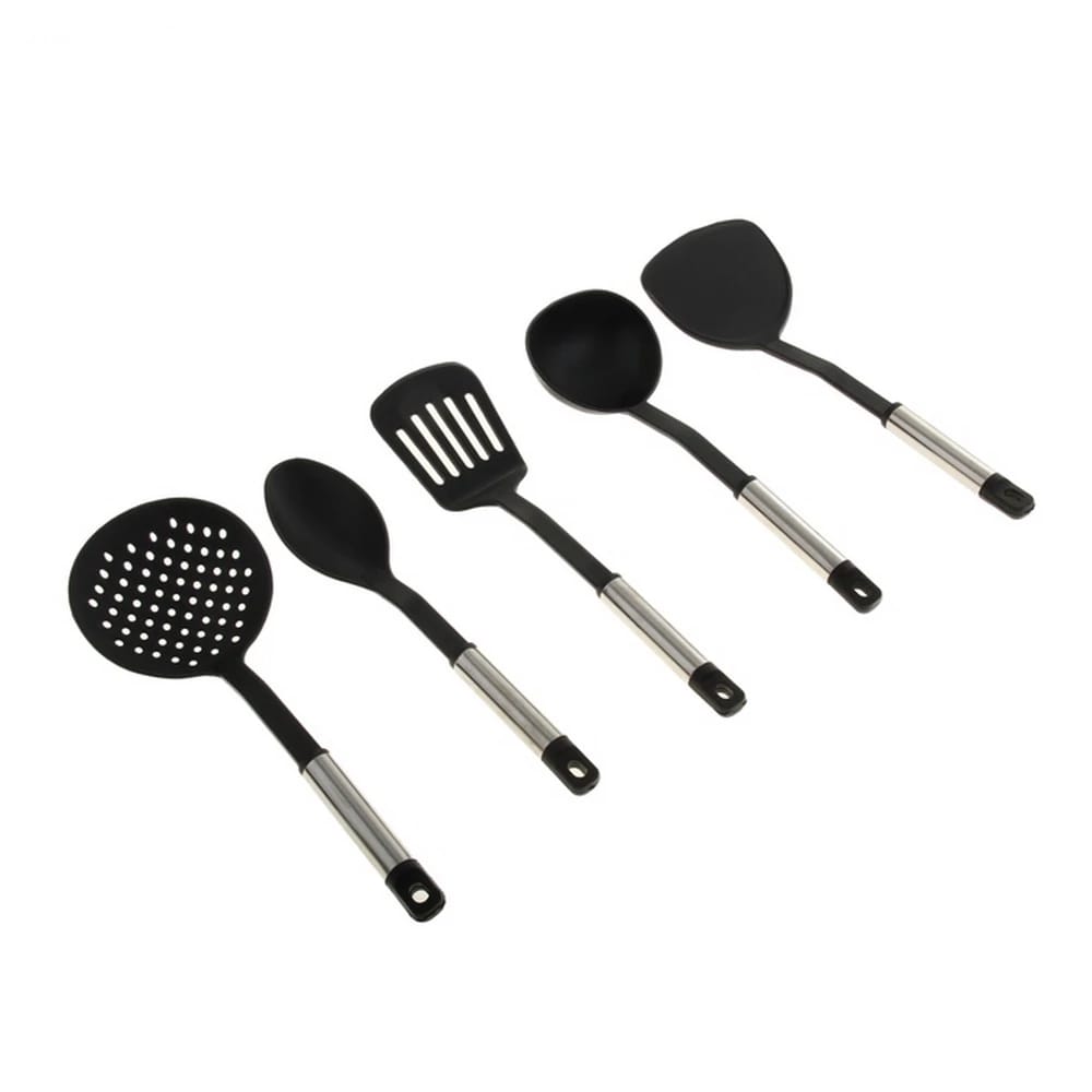 Набор кухонных принадлежностей 5 предметов "Антрацитовый блеск" 861054, норма - фото 1