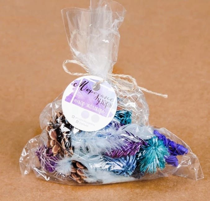 Набор декора "Морозные узоры" 2315953, норма - фото 2