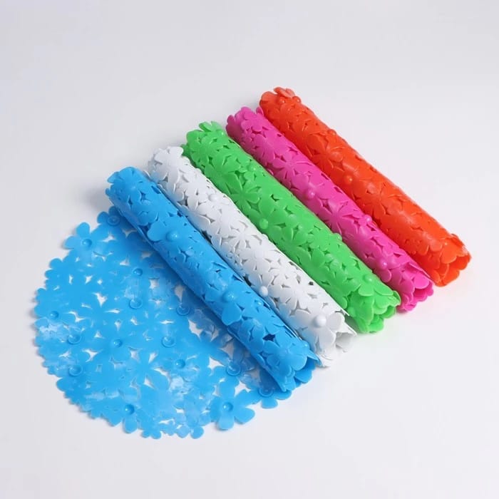 Коврик для ванны 38х66 см "Цветочки" цвет МИКС 142608, норма - фото 2