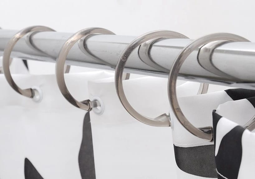 Кольца для занавесок Lokee black, норма - фото 1