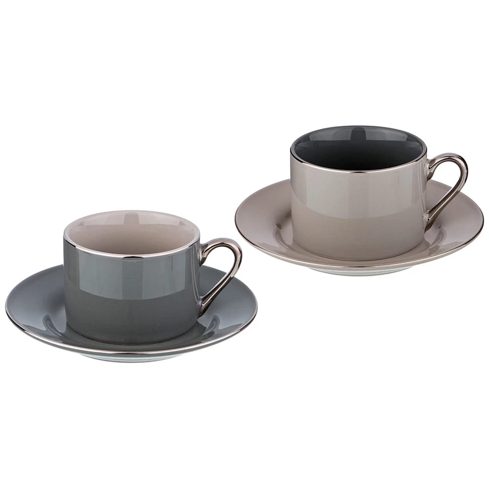 Набор чайный на 2 персоны, 4 пр 220 мл (кор=12набор.) (арт.86-2280), норма - фото 1