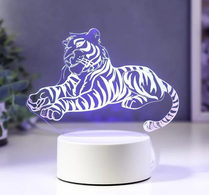 Светильник "Тигр" LED RGB от сети  4814581, норма - фото 2