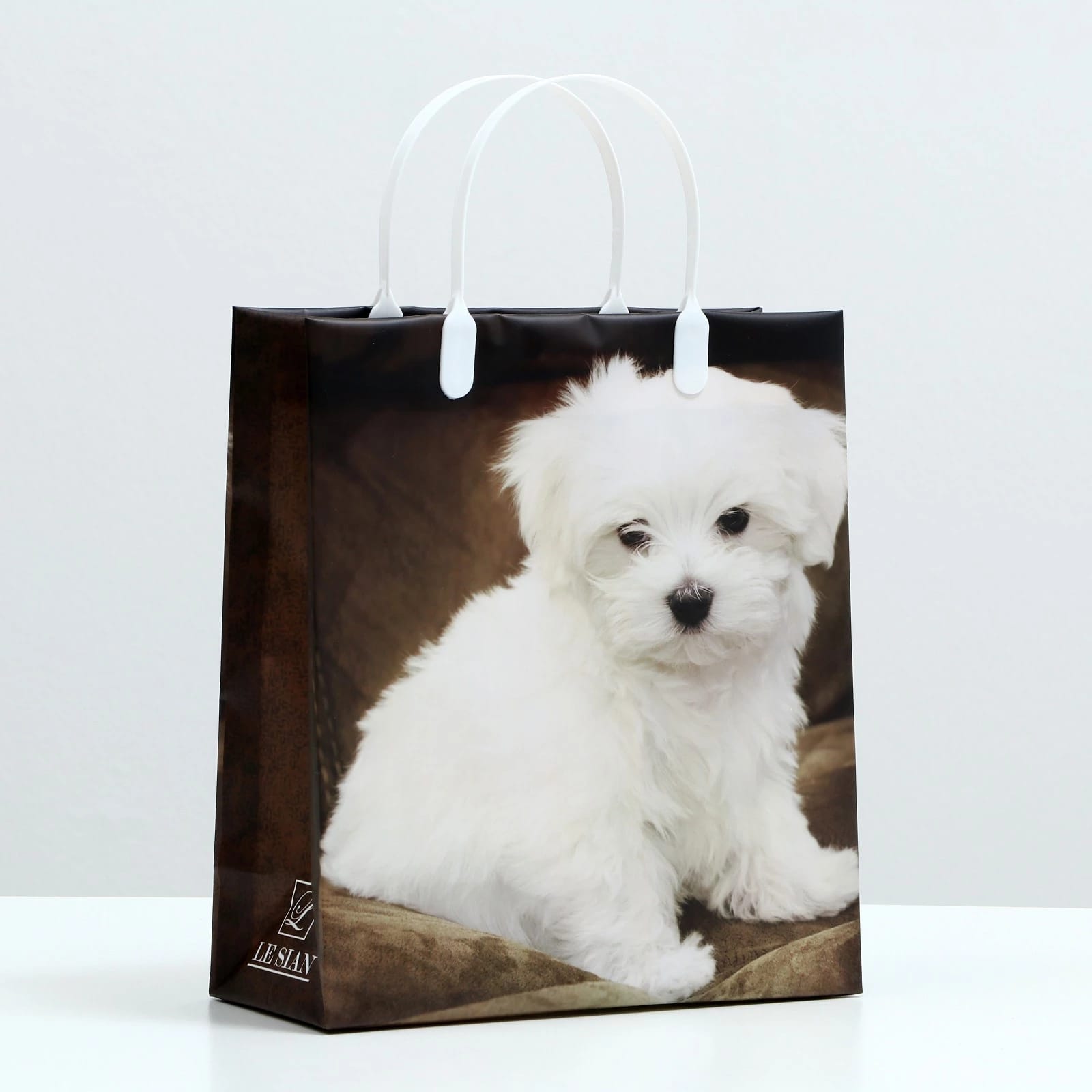 Пакет "Мальтипу белый", мягкий пластик, 26x23 см, 110 мкм 9079507, норма - фото 1