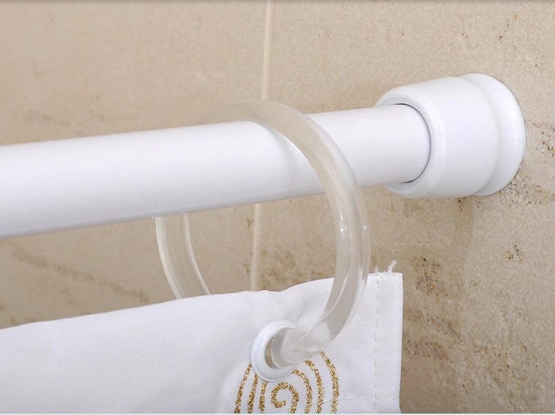 Карниз для занавесок 105-190 см, диаметр 19/22 мм white, норма - фото 1