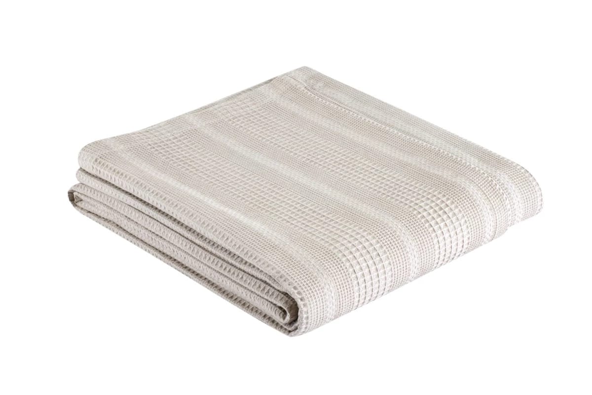 Плед Arya из Хлопка 210x235 Joyce Бежевый, норма - фото 3