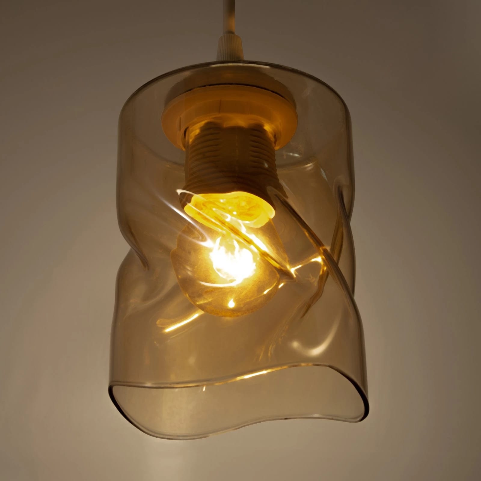 Плафон E27 золотистый  7023287, норма - фото 3