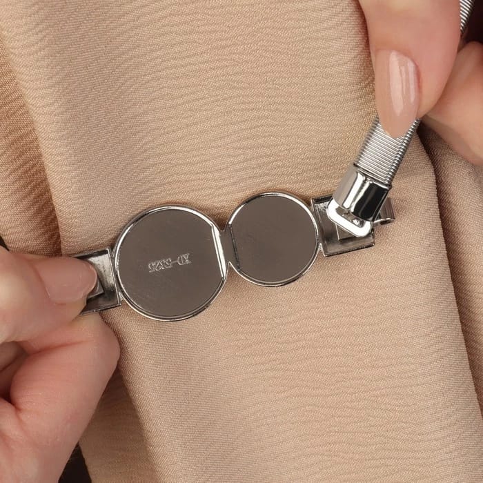 Подхват для штор Жемчуг металл 31,5см 1шт. серебряный 7867300, норма - фото 3