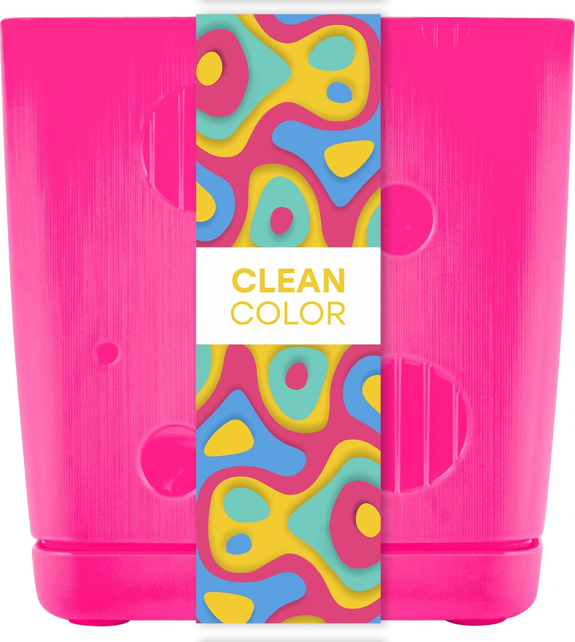 Горшок для цветов "Clean Color" 1,1 л, electric pink (арт. IG623610607), норма - фото 1