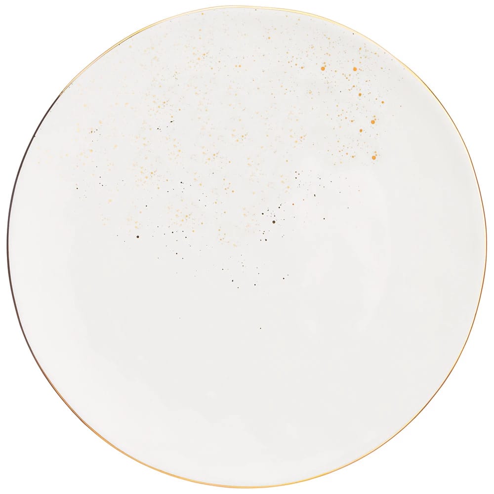 Тарелка Bronco "Gold" 22 см закусочная (кор=24шт.) (арт.263-1081), норма - фото 1