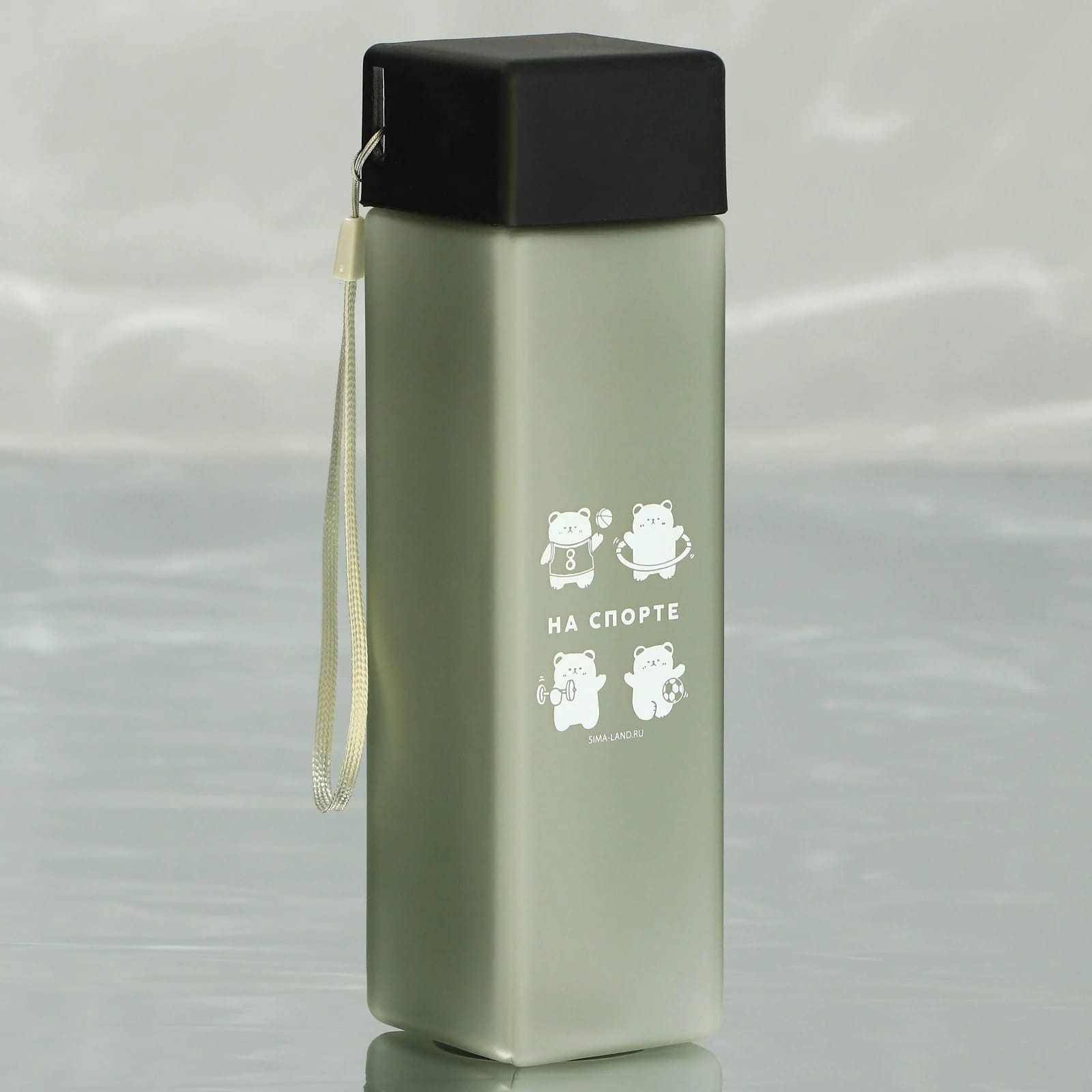 Бутылка для воды "На спорте" 450 мл  9706122, норма - фото 1