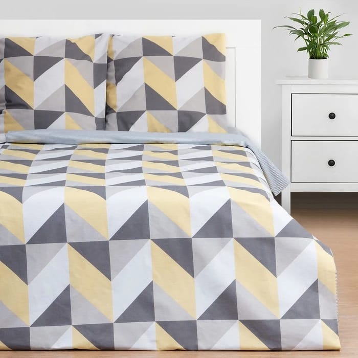 КОМПЛЕКТ ПОСТ. БЕЛЬЯ ДУЭТ ЭТЕЛЬ "GOLD ILLUSION" 143*215 СМ - 2 ШТ, 220*240 СМ, 70*70 СМ -2 ШТ.  100% ХЛ, БЯЗЬ 7534042, норма - фото 1