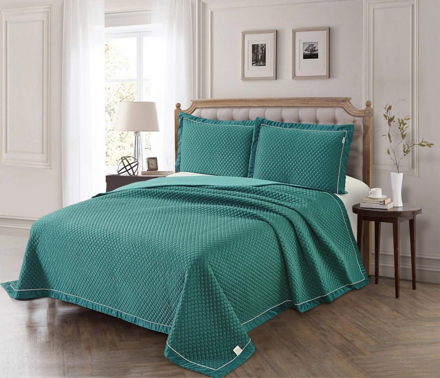 Покрывало Молли (малахит) 160х220см., норма - фото 1