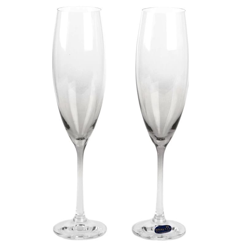Набор бокалов для шампанского "София" 2 шт.*230 мл (арт. 40814/230/2), норма - фото 1