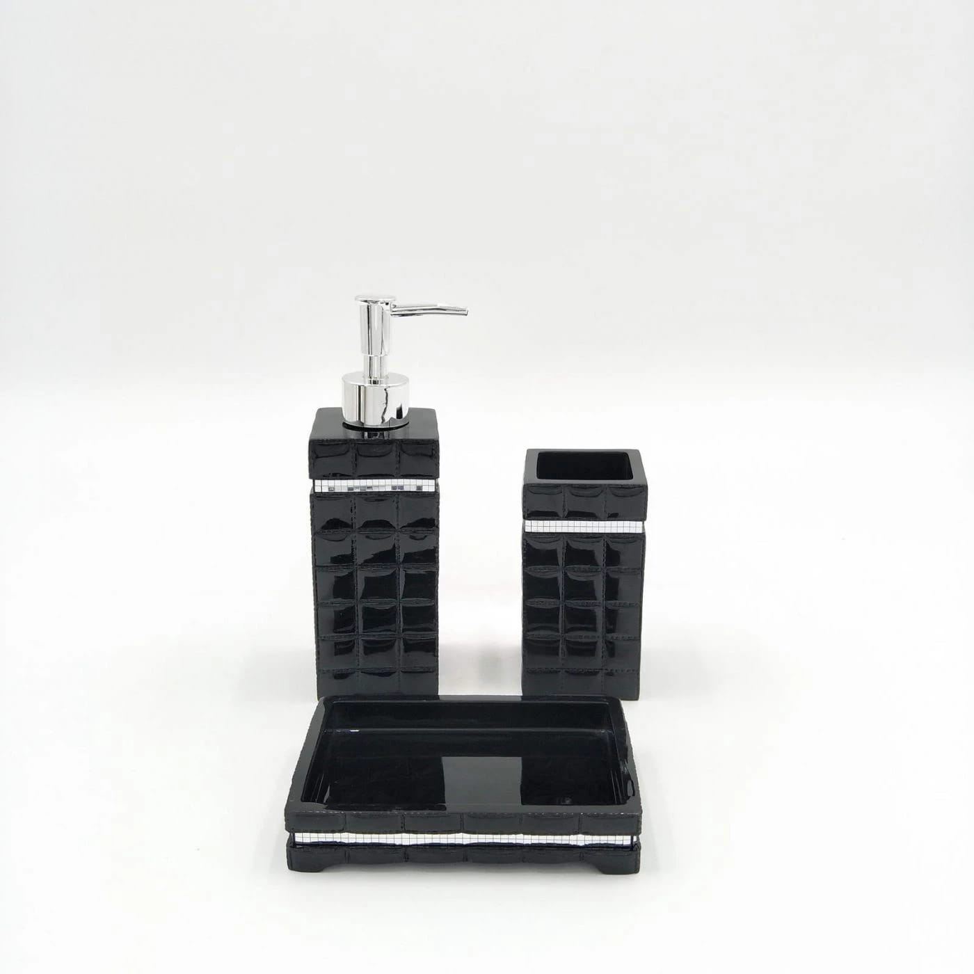 Набор для ванной №57 (черный), норма - фото 1