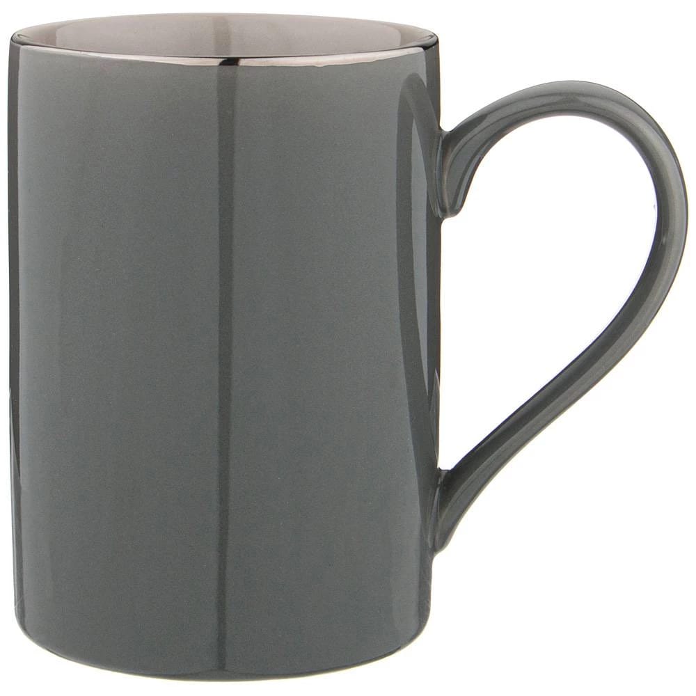 Кружка Lefard "Break time" 300 мл, т.-серая (кор=36шт.) (арт.86-2509), норма - фото 1