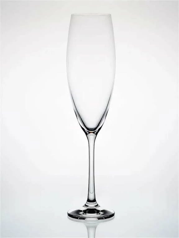 Набор бокалов для шампанского "София" 2 шт.*230 мл (арт. 40814/230/2), норма - фото 2