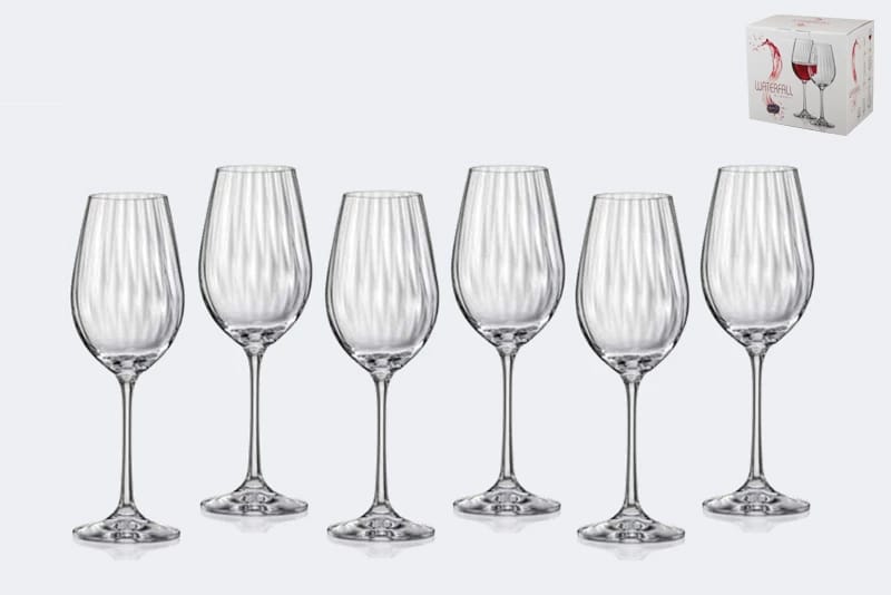 Набор бокалов для вина "Виола" 6 шт.*350 мл, opt (арт. 40729/22/350), норма - фото 2