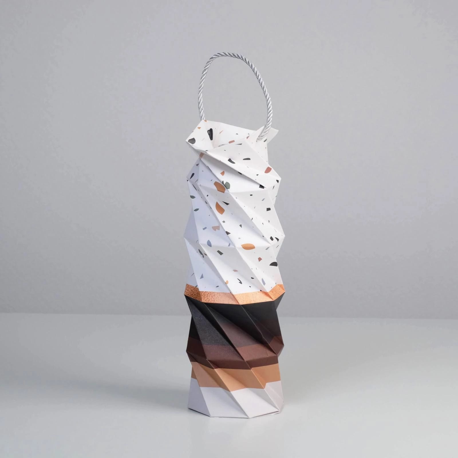 Пакет под бутылку "С наилучшими пожеланиями!" 37,5х11х9 см  5352454, норма - фото 1