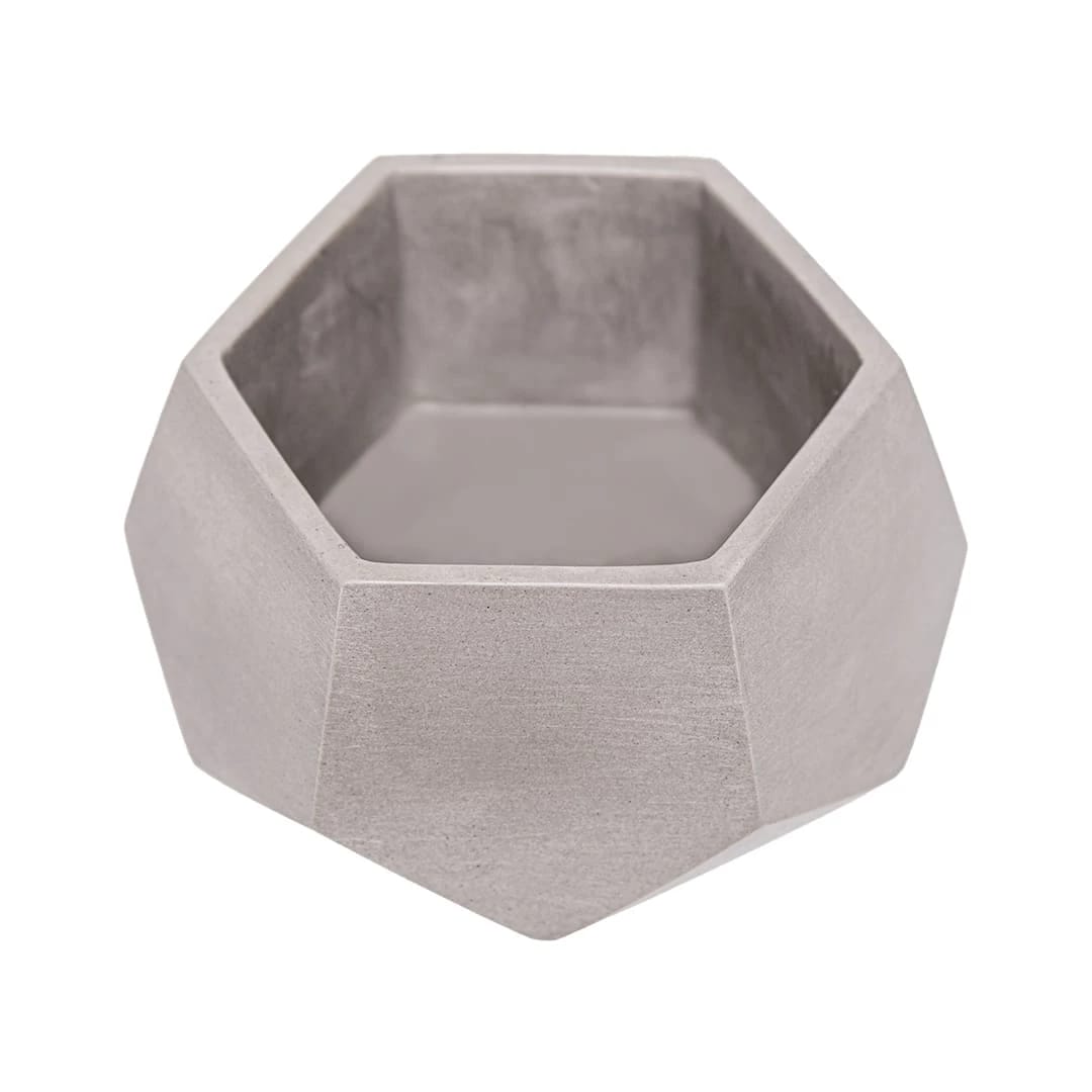 Кашпо "Соты", серый, 0,22л., норма - фото 2