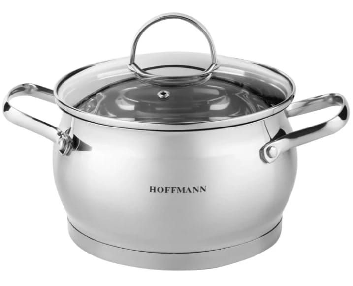 Кастрюля 2,1 л/ 16 см, нерж. сталь (арт.НМ 5860), норма - фото 1