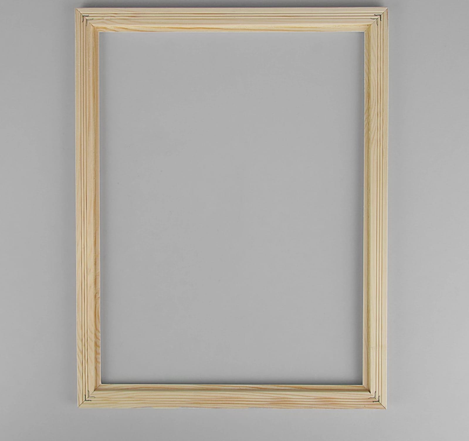 Рама для картин (зеркал) дерево 30*40*2.6 см, Berta белая 1235775, норма - фото 3