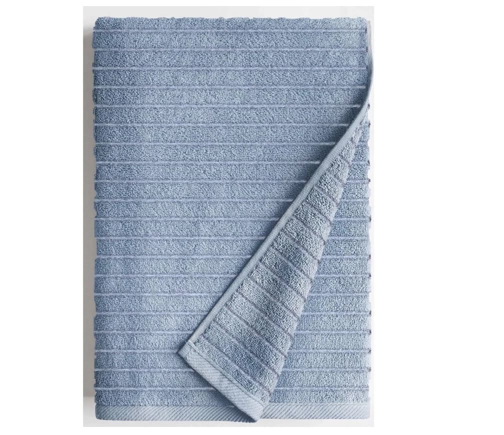 Полотенце Волшебная Ночь МХ42 70/140 Wave Пудровый голубой 00, норма - фото 1