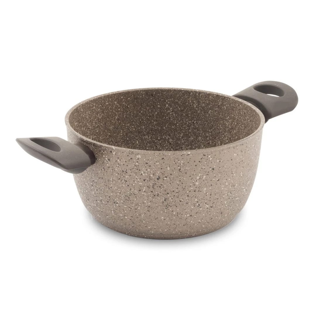 КАСТРЮЛЯ 2,5Л. TVS ART GRANIT INDUCTION 20 СМ, БЕЗ КРЫШКИ (АРТ. ATI-5120), норма - фото 2