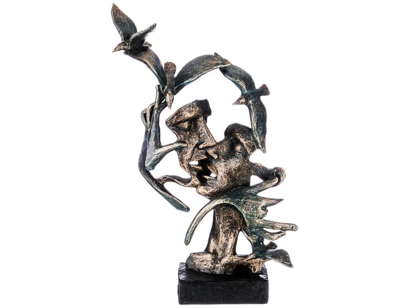 Статуэтка "Поцелуй" 23*9,5*37 см Серия "Фьюжн" (кор=6шт.) (арт.154-512), норма - фото 1