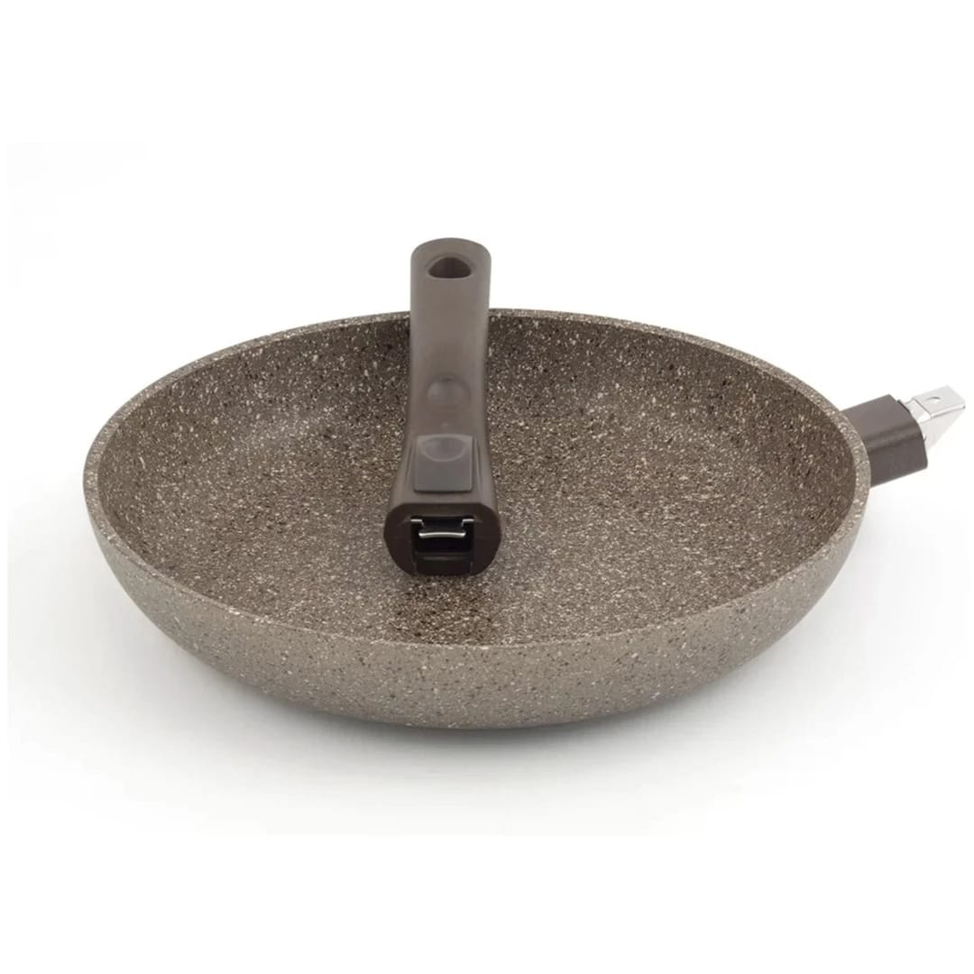 Сковорода TVS ART GRANIT INDUCTION 26см, съемная ручка (арт. ATI-1026), норма - фото 2