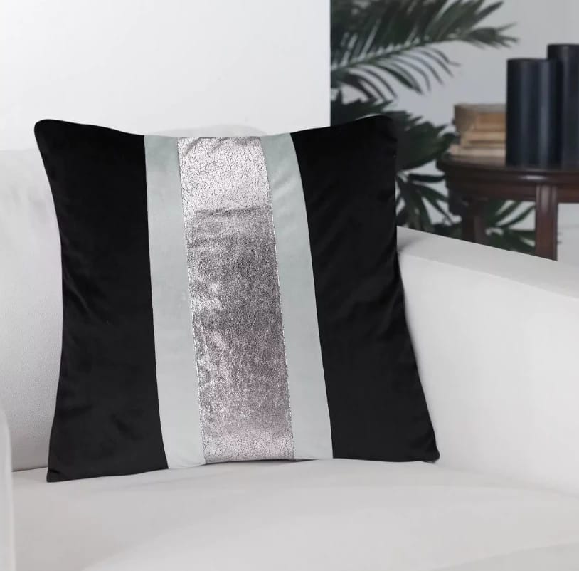 Наволочка Arya 45x45 Preto, норма - фото 1