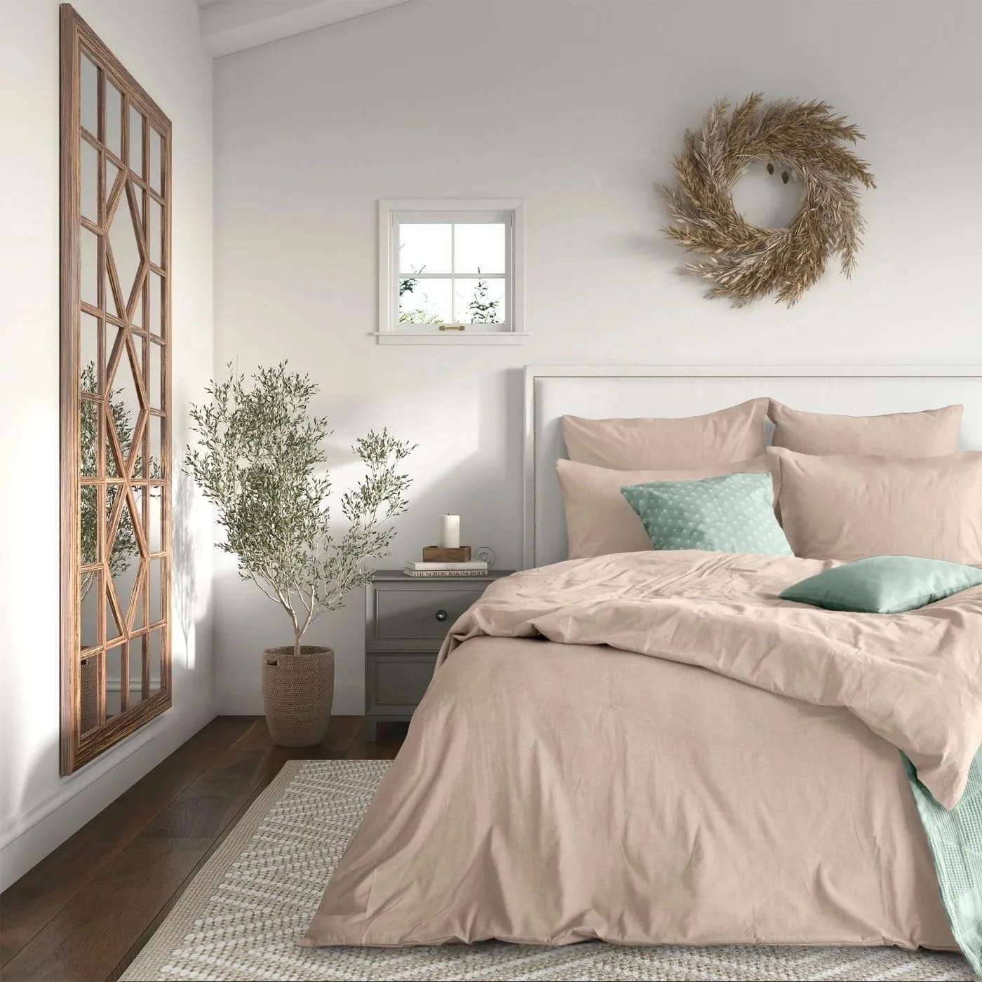 Пододеяльник 200/220 "Verossa" Melange Рraline 01, норма - фото 1