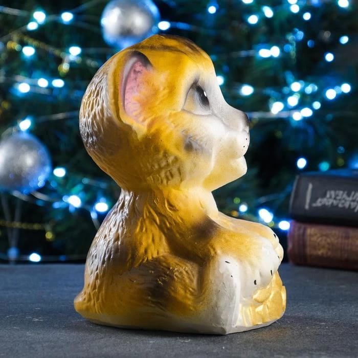 Фигура "Тигр с монетами" желтый 20х14х14,5 см 7347239, норма - фото 2