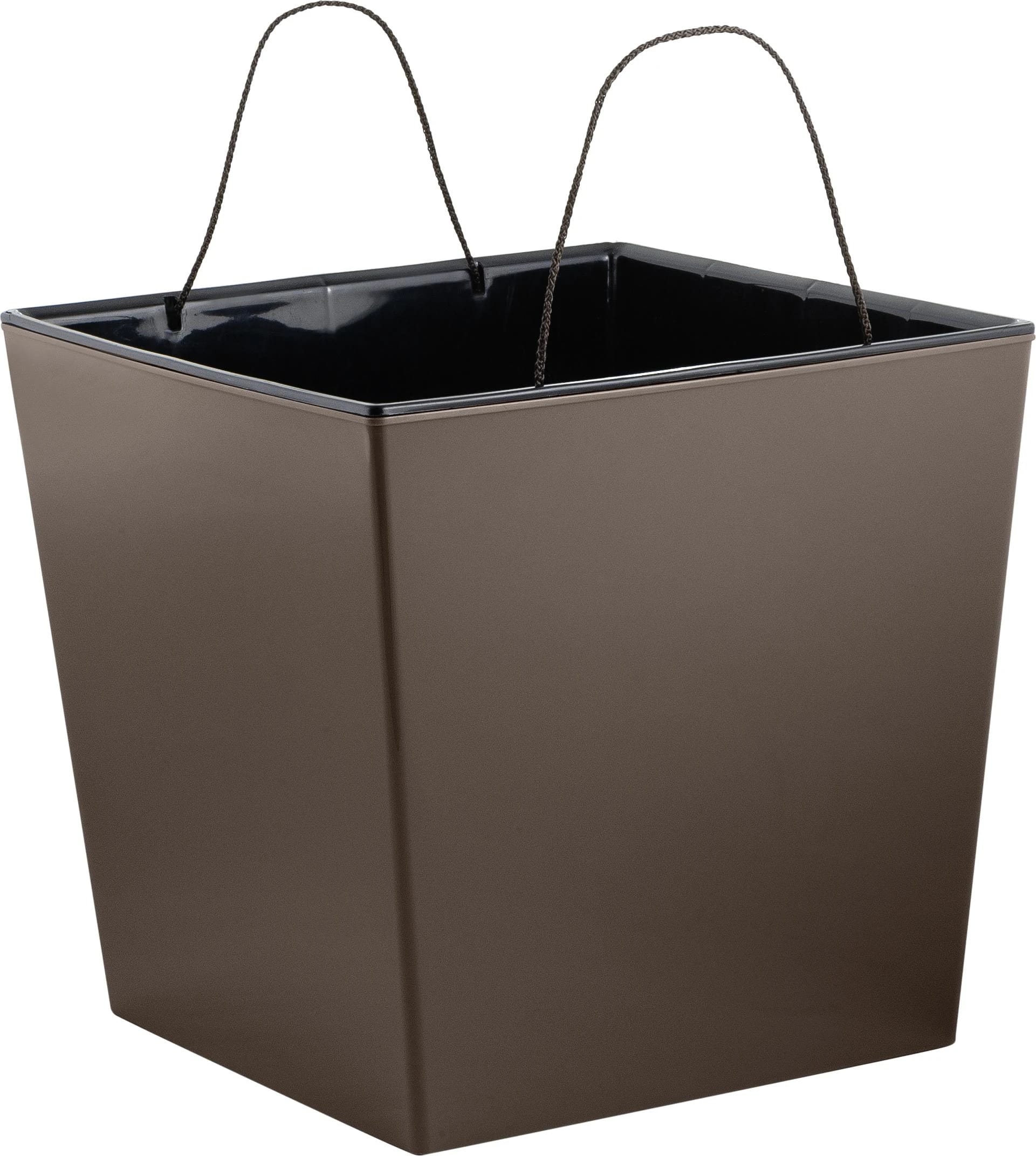 Горшок для цветов "London. CUBE" 11,6 л /250х250 мм, c дренажной вставкой, французский платан (арт. IG780110105), норма - фото 2