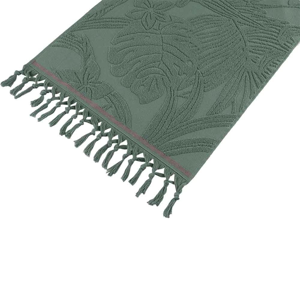 Полотенце Arya Жаккард 70X140 Botanical Garden Зеленый, норма - фото 1