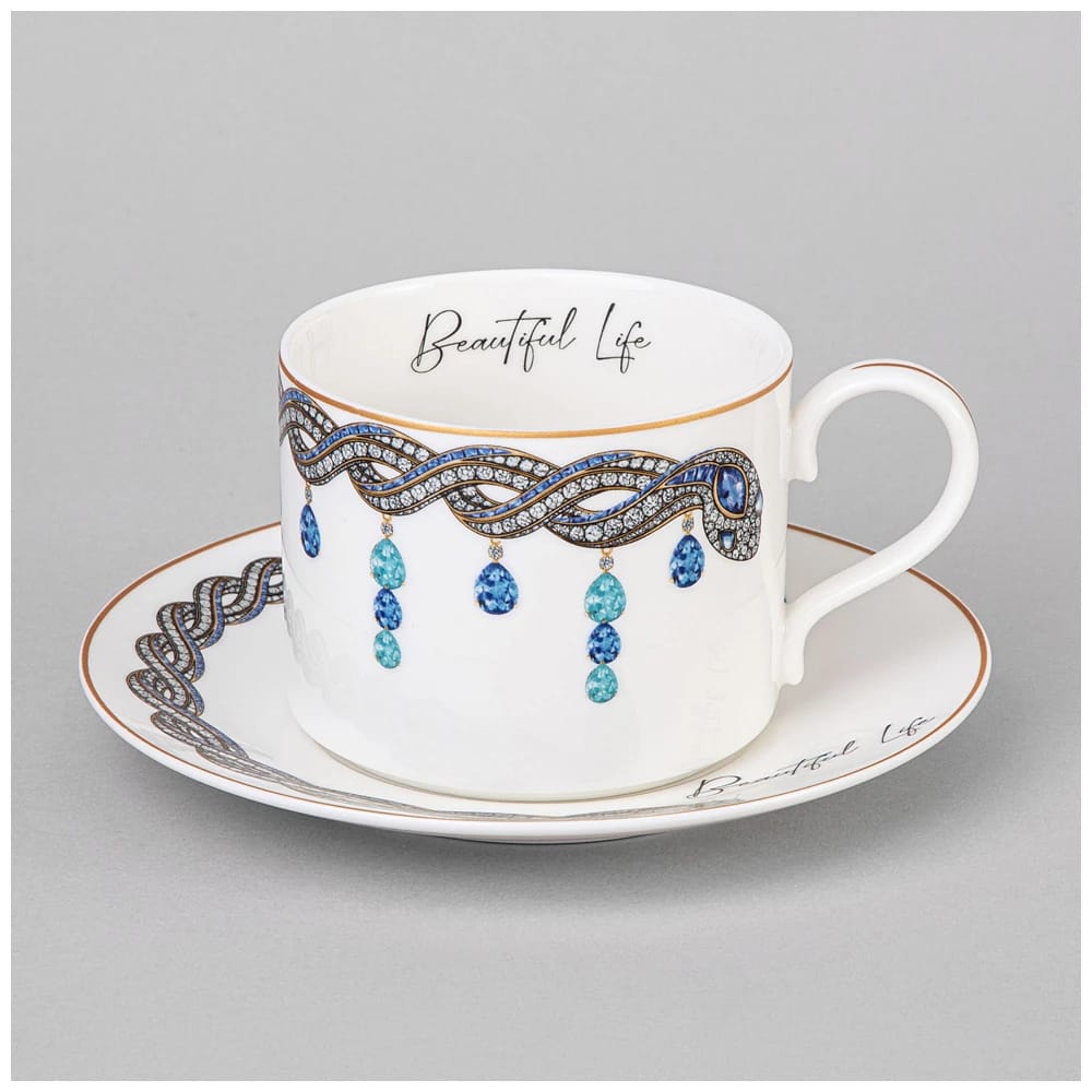 Чайная пара Lefard "Beautiful life Змея. Топаз" 300 мл (арт. 590-566), норма - фото 1