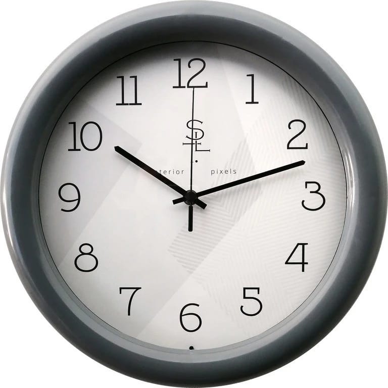 Часы настенные GLOSS QUADRO SLT 3011, норма - фото 1