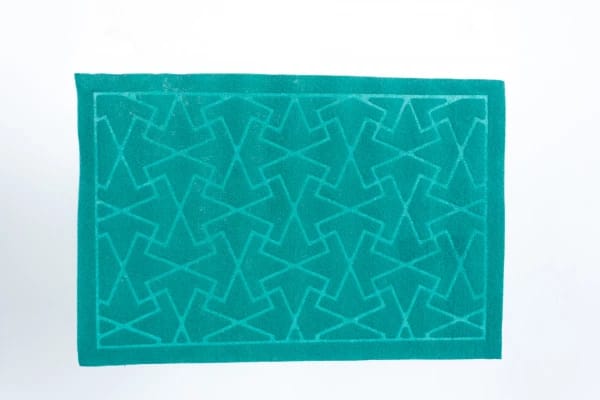 Коврик придверный без подложки "Авангард" 40*60 см Олимпия зеленый, норма - фото 1