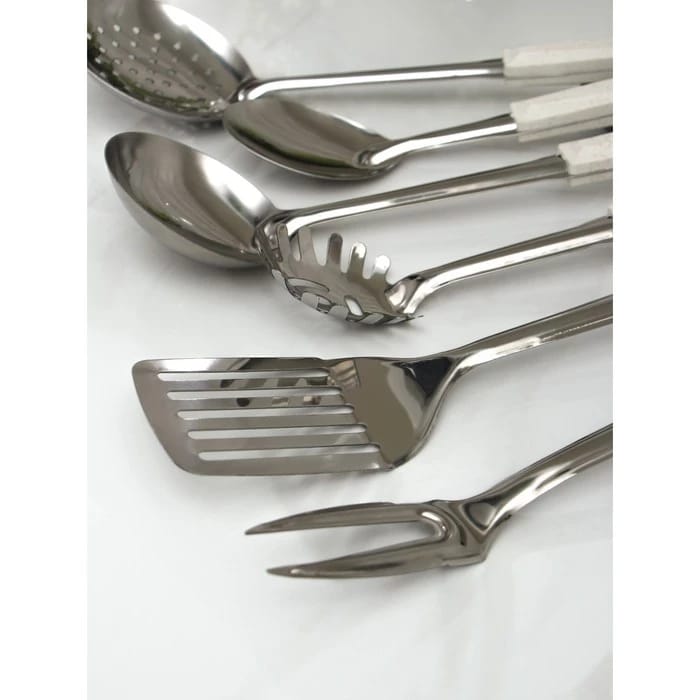 Набор кухонных принадлежностей "Соната" 6 предметов на подставке 4453196, норма - фото 2