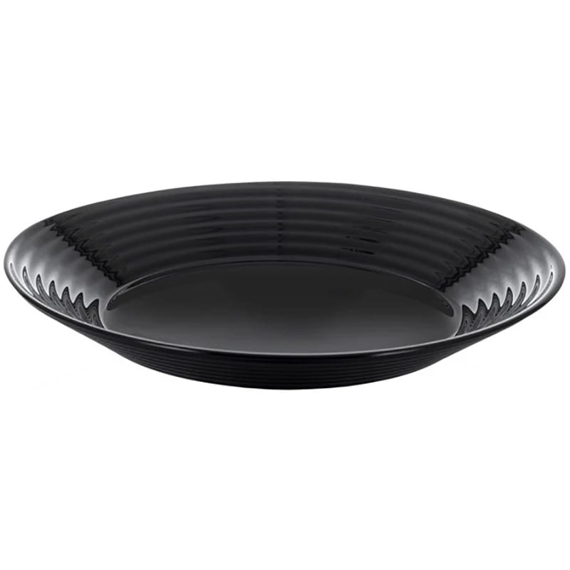 ТАРЕЛКА HARENA BLACK 23,5СМ СУПОВАЯ (L7610), норма - фото 1