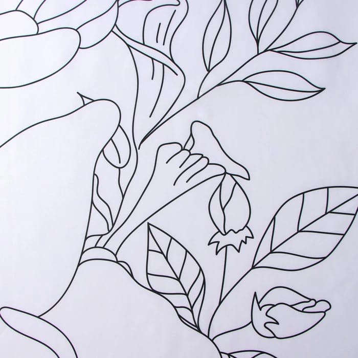 Штора для ванной "Объятия", с люверсами 180х180 см, полиэстер 7915589, норма - фото 2