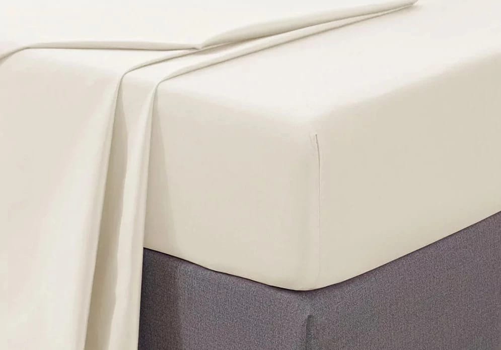 ПРОСТЫНЬ НА РЕЗИНКЕ 100X200+33 ARYA 1,5 СП. CAMINO ЭКРЮ, норма - фото 1